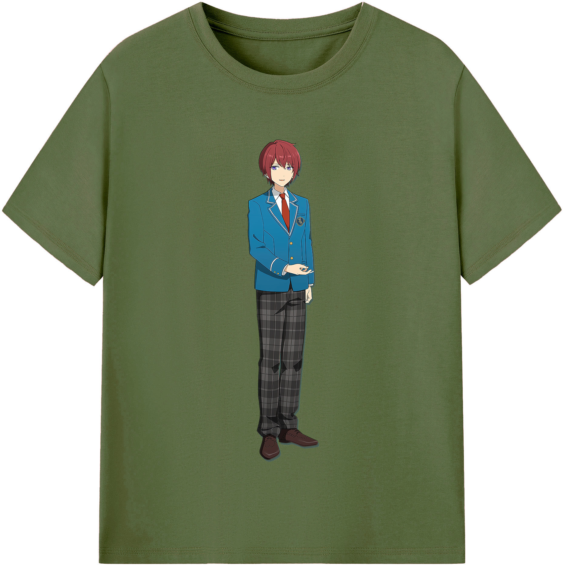 （画像用） あんさんぶるスターズ! Ensemble Stars 綿100％半袖Tシャツ（フロントプリント）
